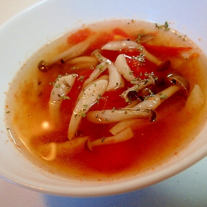 トマトとしめじのブイヨンスープ レシピ 作り方 By ぷ みぃまま 楽天レシピ トマトとしめじのブイヨンスープ レシピ 作り方 By ぷ みぃまま 楽天レシピ